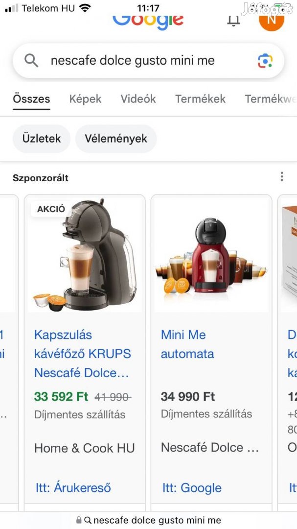 Nescafenescafé Dolce Gusto Minime kapszulás kávéfőző