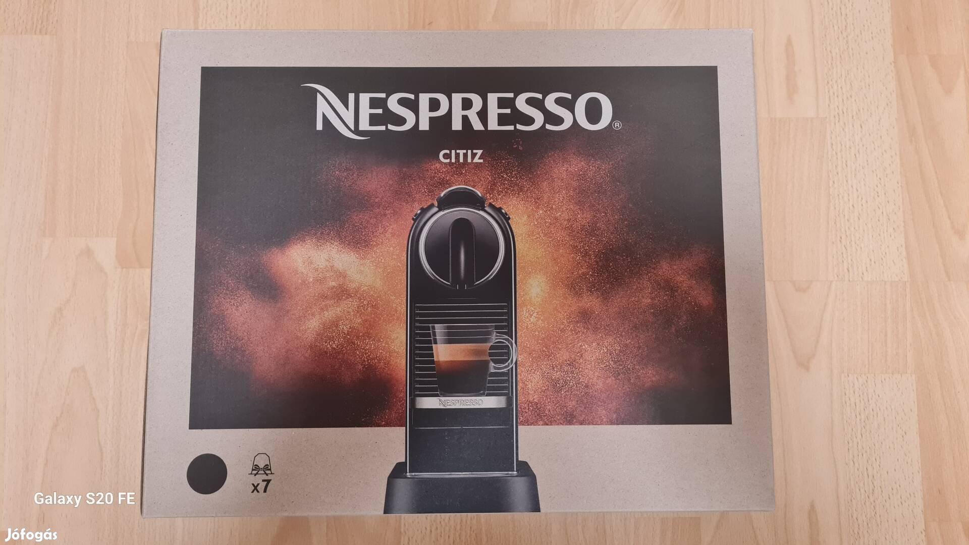 Nespresso Citiz, kapszulás kávégép, új bontatlan 