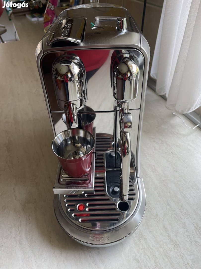 Nespresso Creatista Plus kávéfőző kávégép 1 év Garanciával!!!