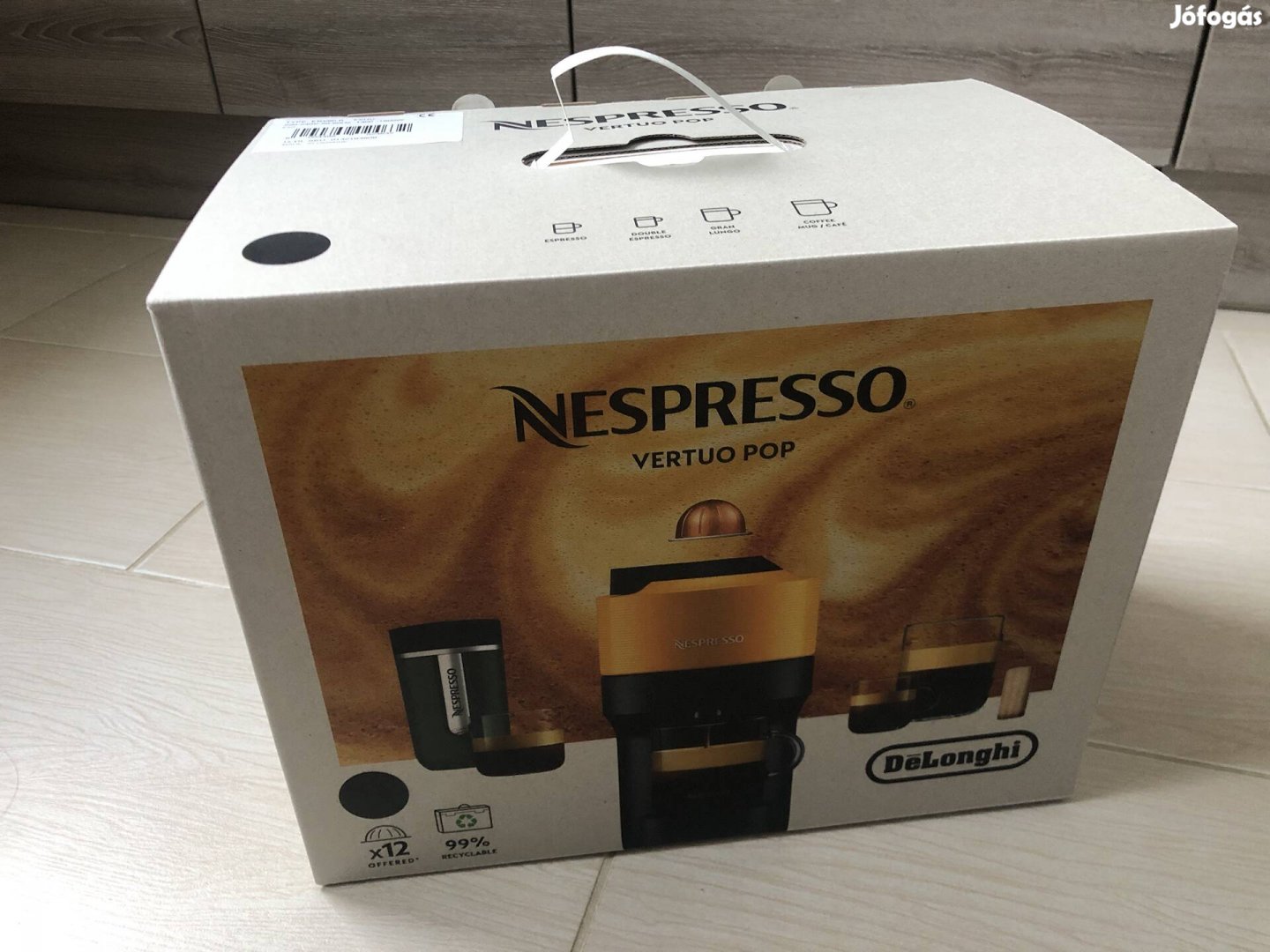 Nespresso Inissia Vertuo kávéfőző új 