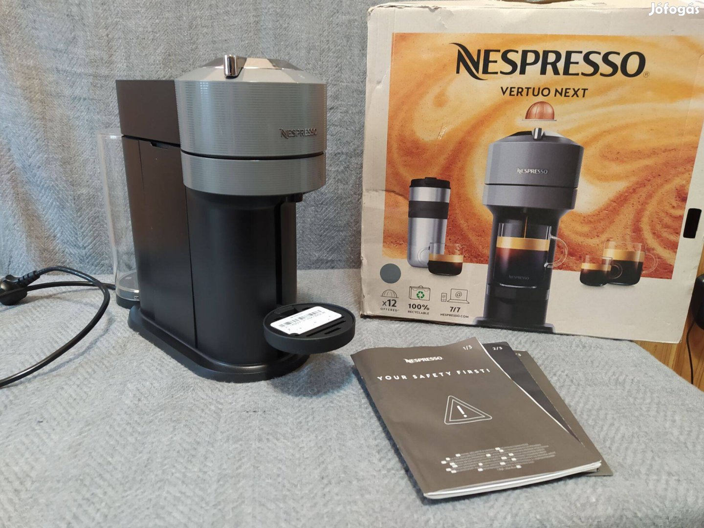 Nespresso Vertuo Next kapszulás kávégép hibás állapotban