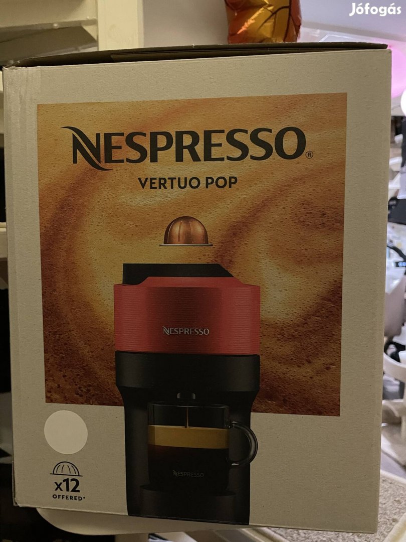 Nespresso Vertuo Pop kóluszfehér kávéfőző eladó 