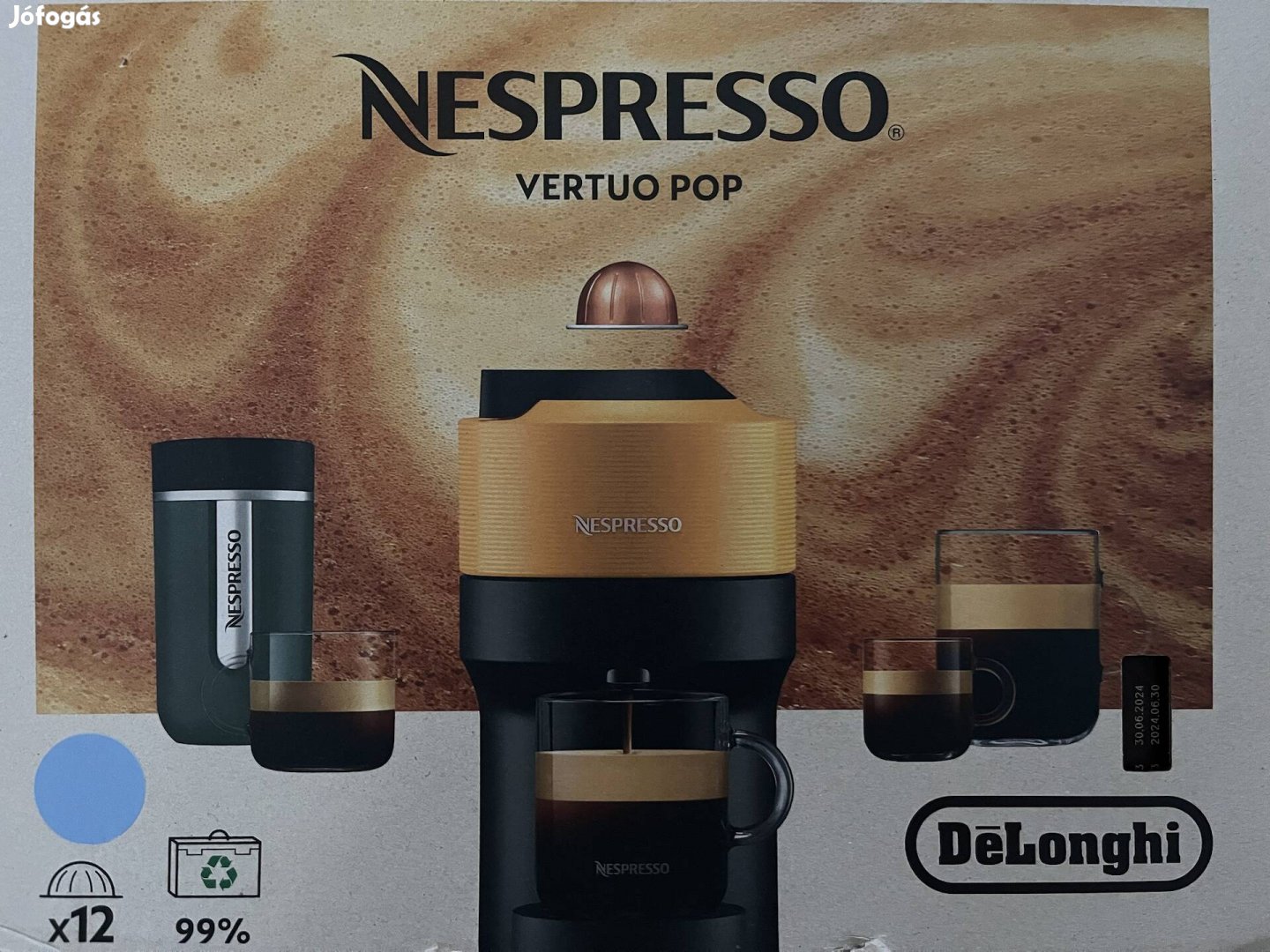 Nespresso Vertuo kapszulás kávéfőző