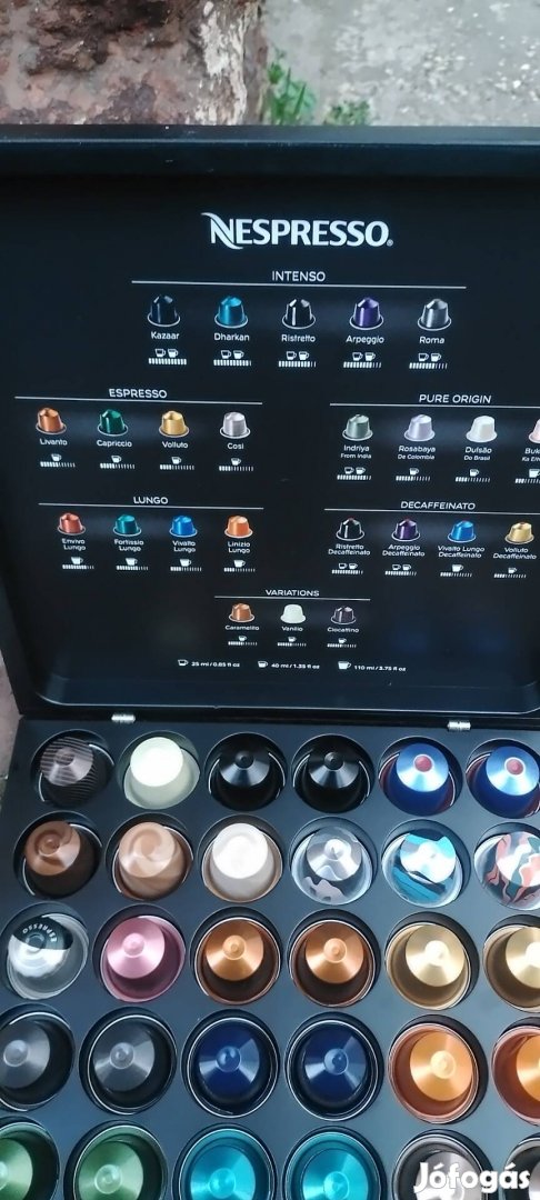 Nespresso kapszula válogatás