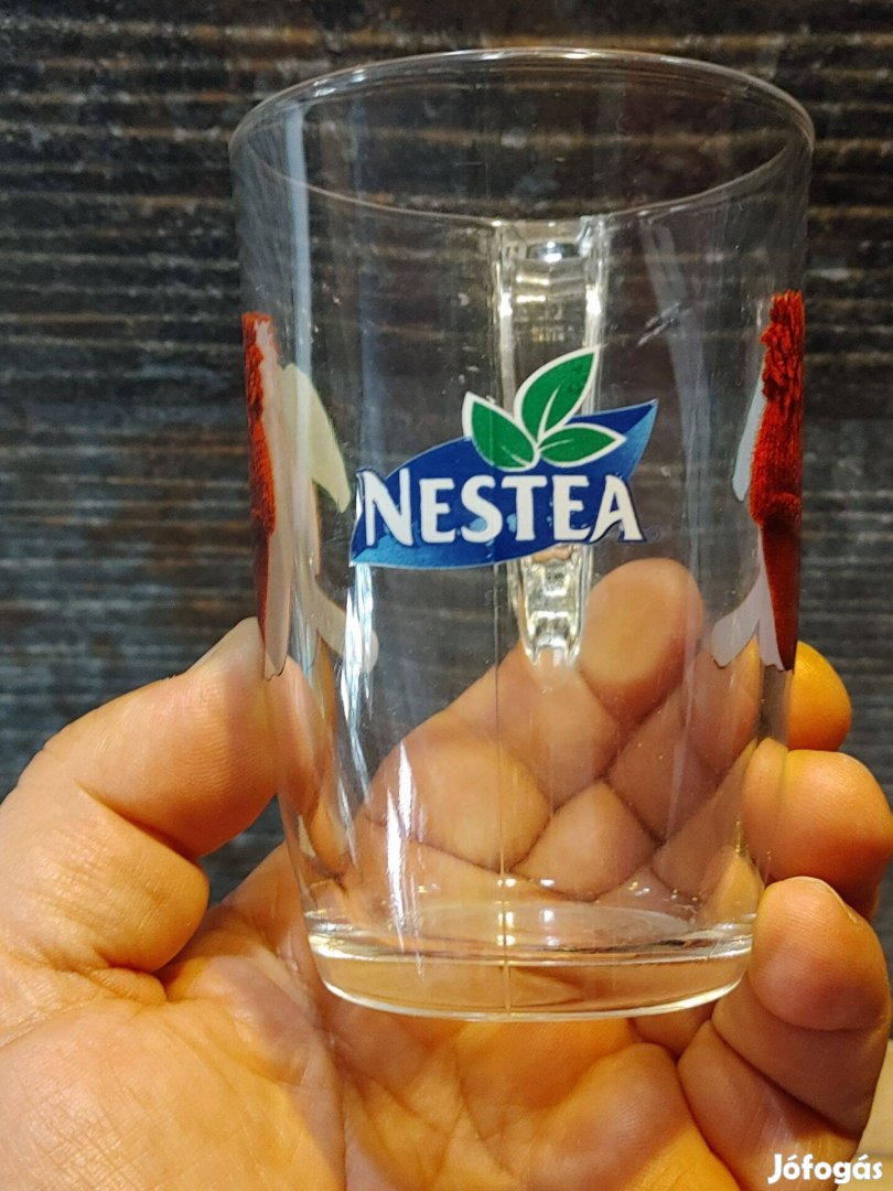 Nestea üveg pohár