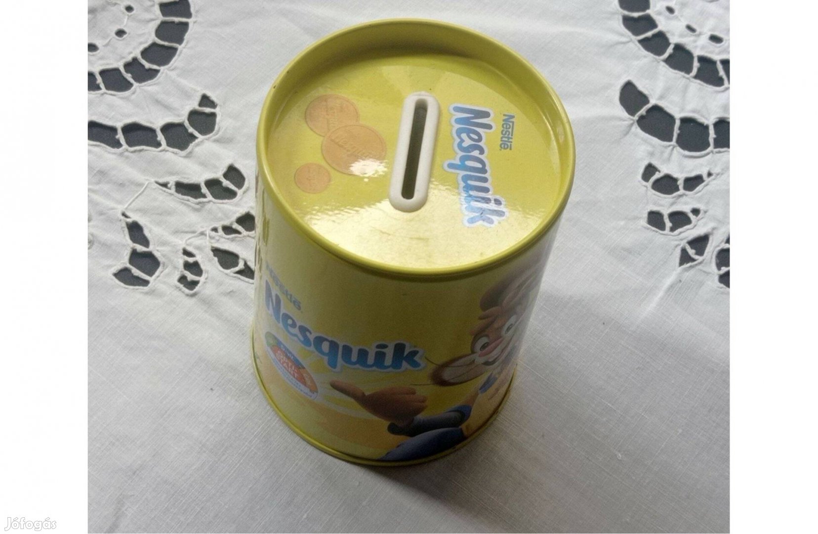 Nestlé Nesquik nyuszis persely vagy írószertartó húsvétra