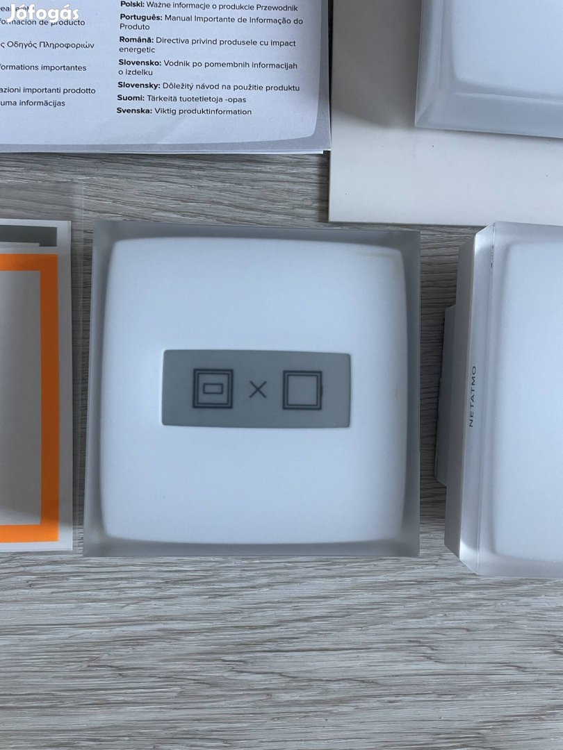 Netatmo Intelligens Wi-Fi Termosztát