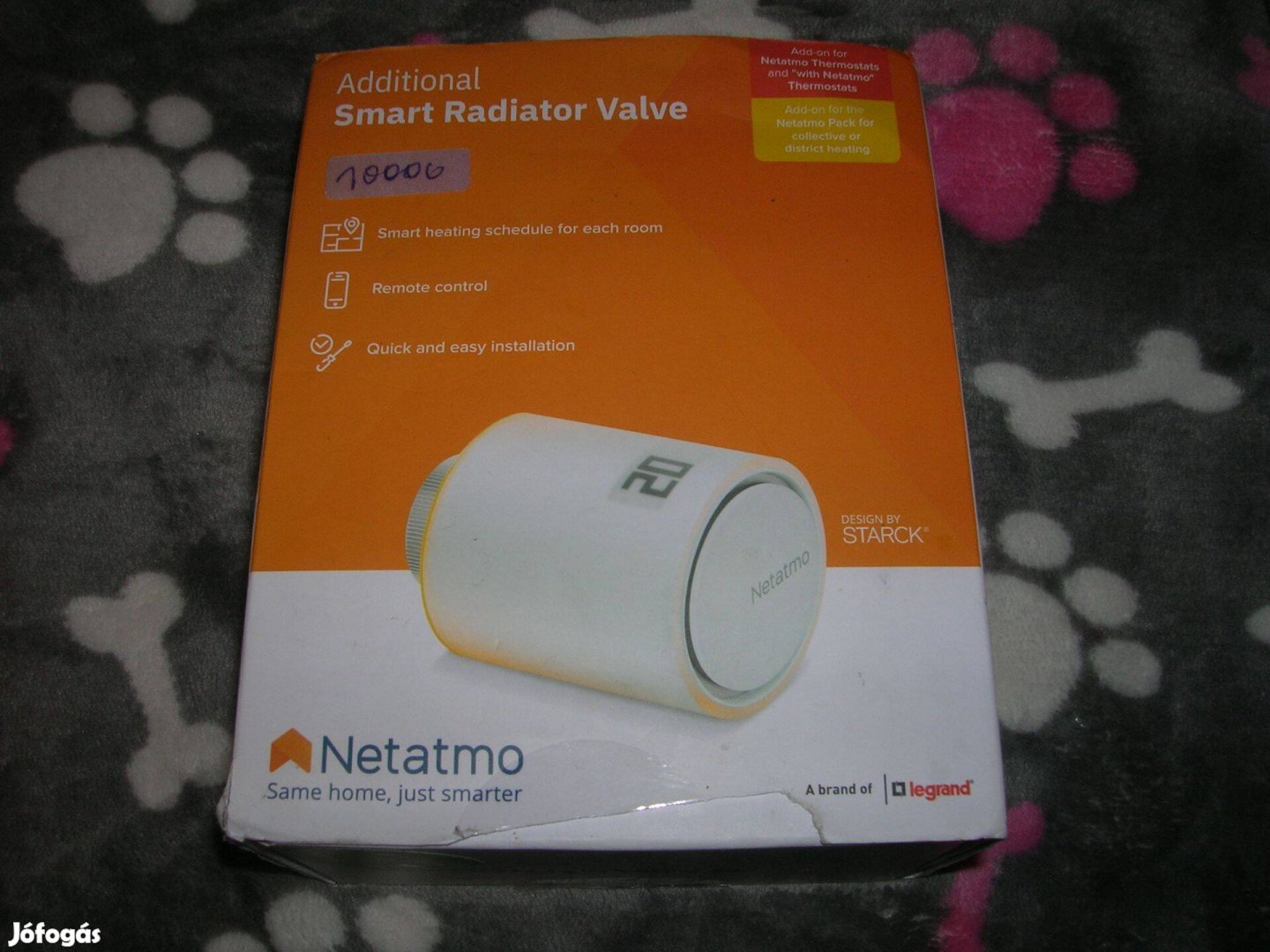 Netatmo Radiator Valves Termosztátfej - okos, fűtés vezérlő és szabály