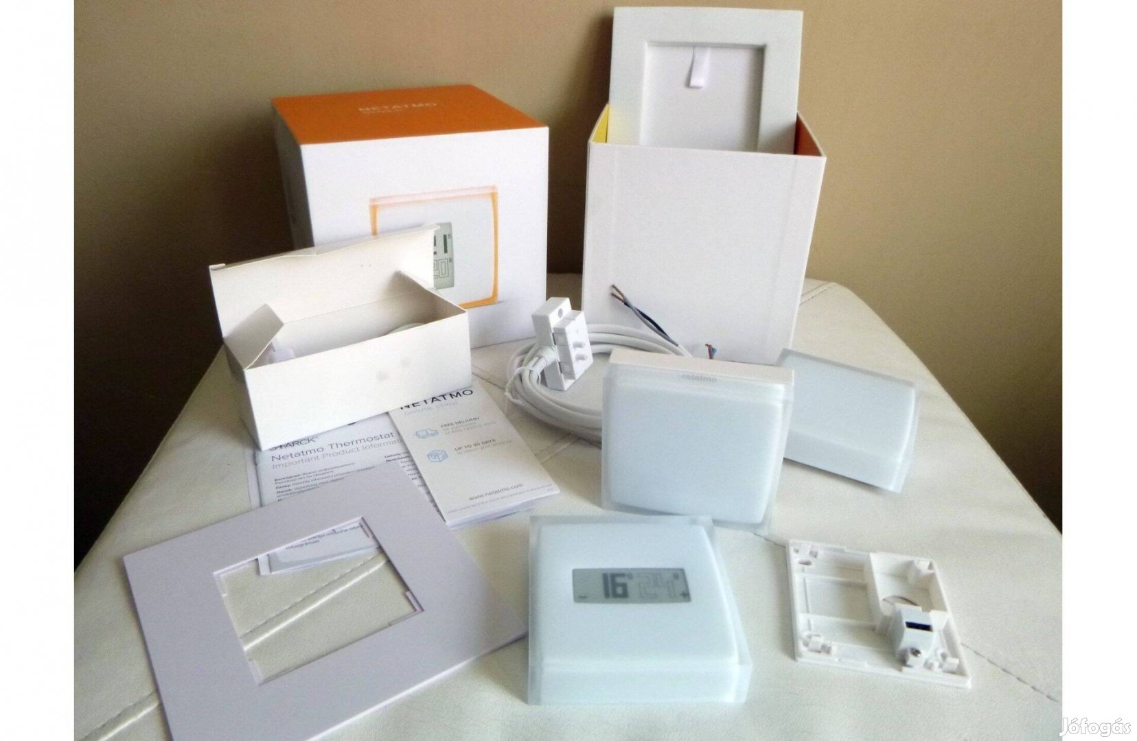 Netatmo Starck Smart termosztát, okos termosztát, európai verzió Box