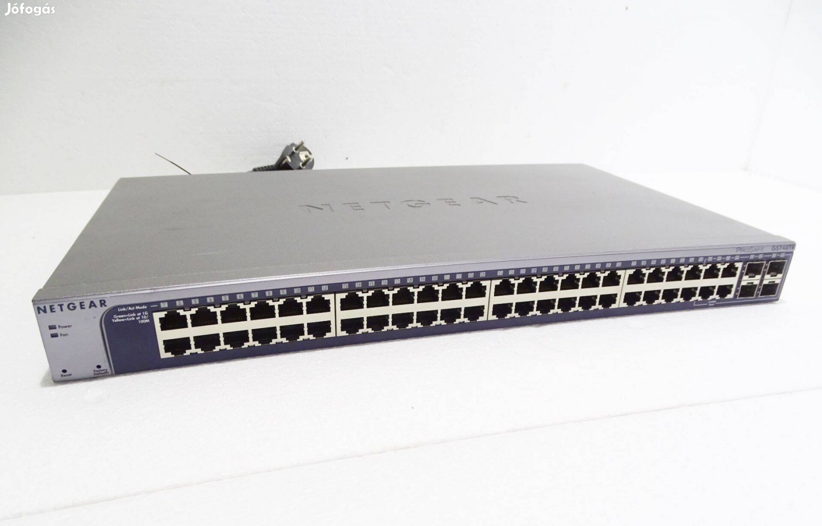 Netgear GS748TR switch elosztó 48 port Ethernet elosztó