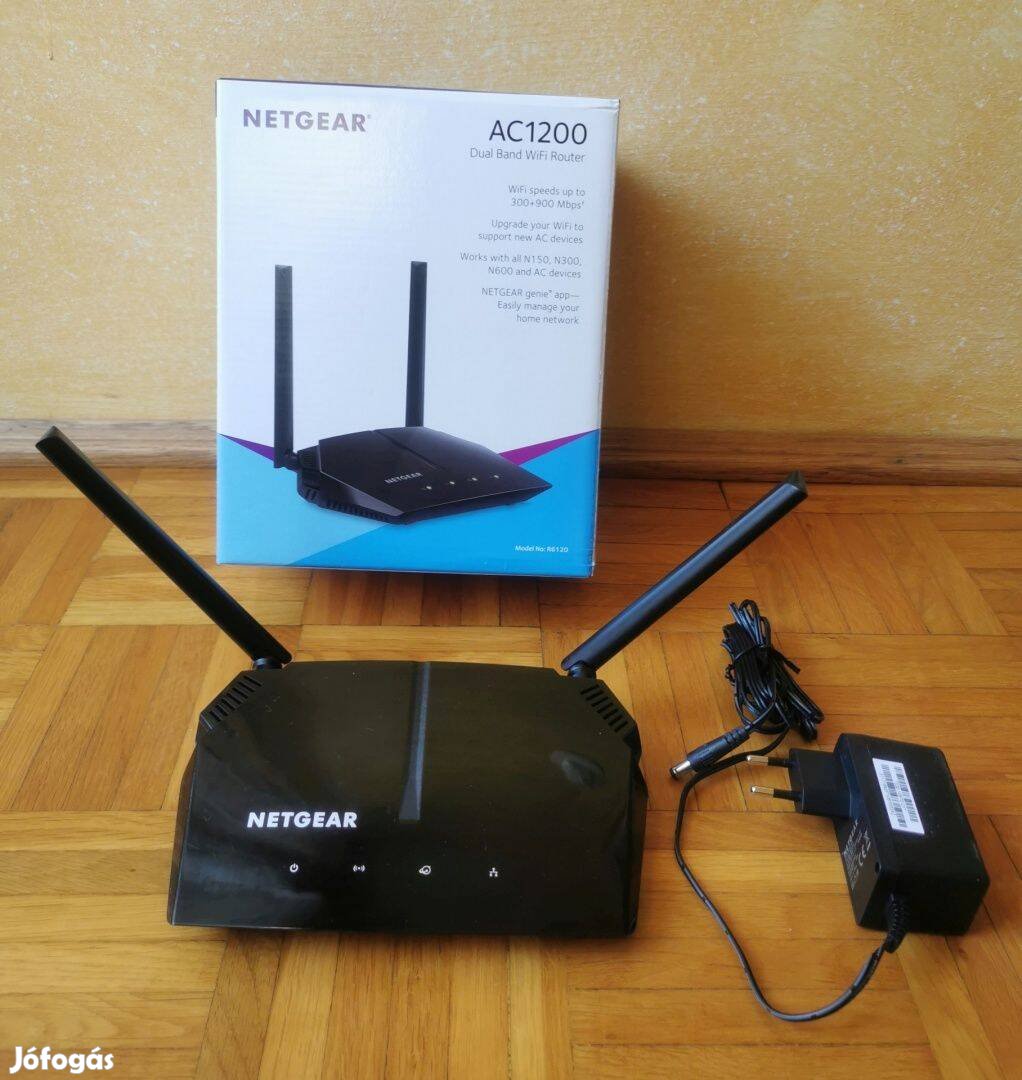 Netgear R6120 AC1200 WiFi Router, Dual-Band