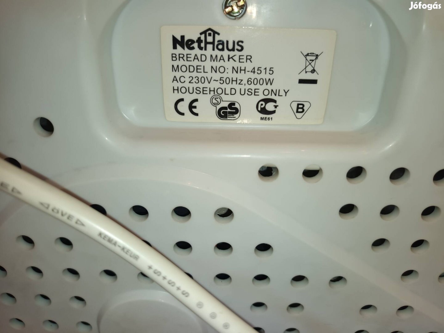 Nethaus kenyérsütő
