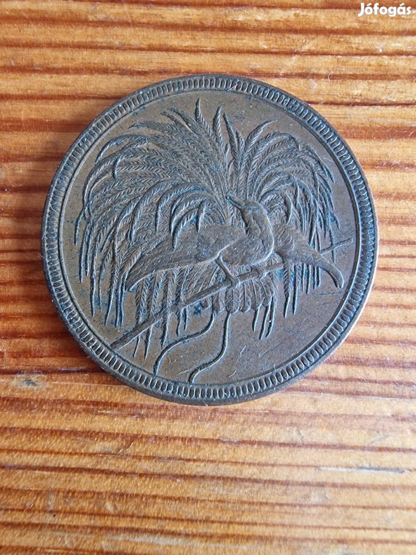 Neu Guinea 10 pfennig 1894 A jelű ritka 
