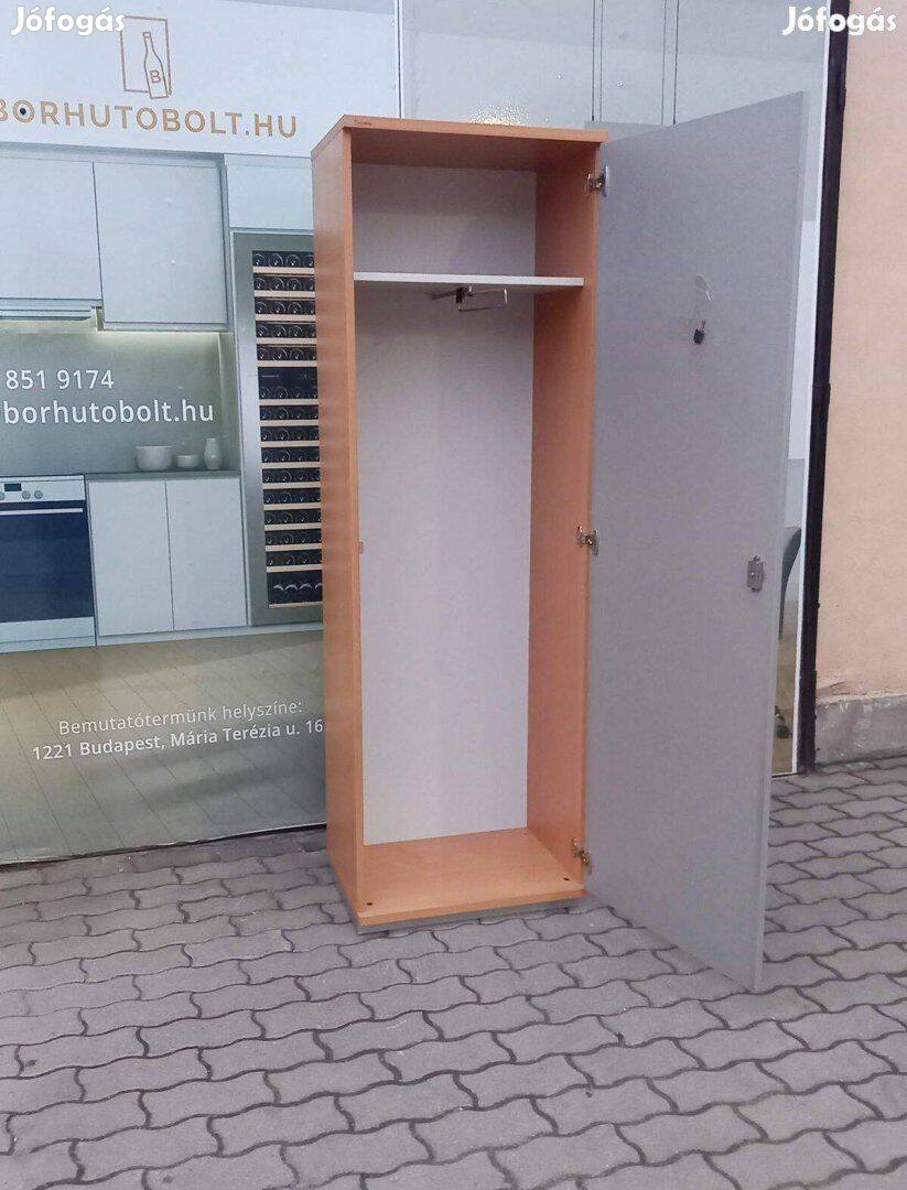 Neudoerfler gardróbszekrény, ruhásszekrény - használt irodabútor