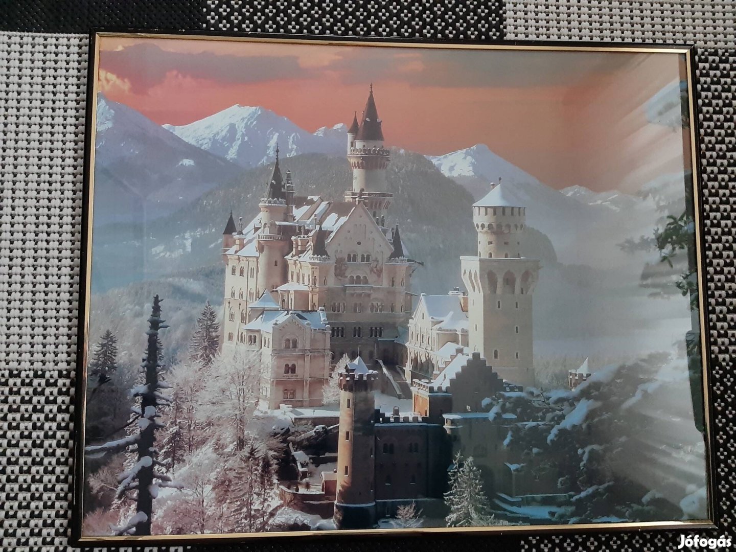 Neuschwanstein fali kép