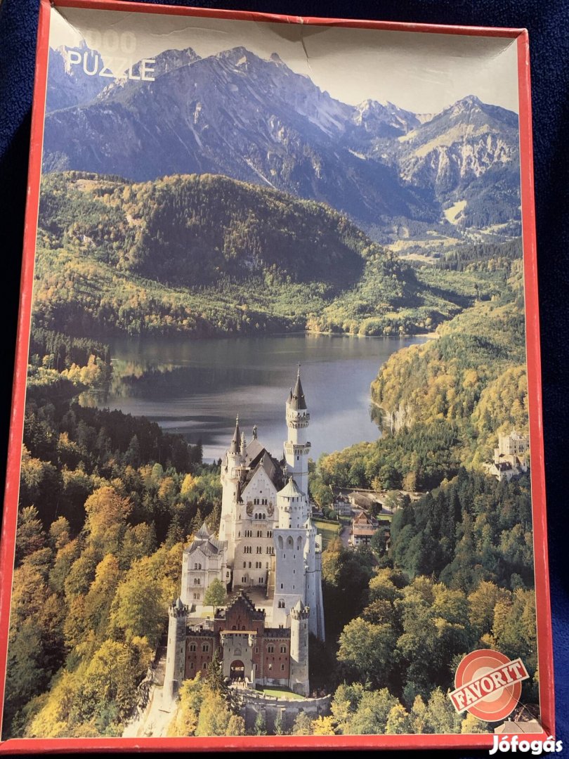 Neuschwanstein kastély puzzle