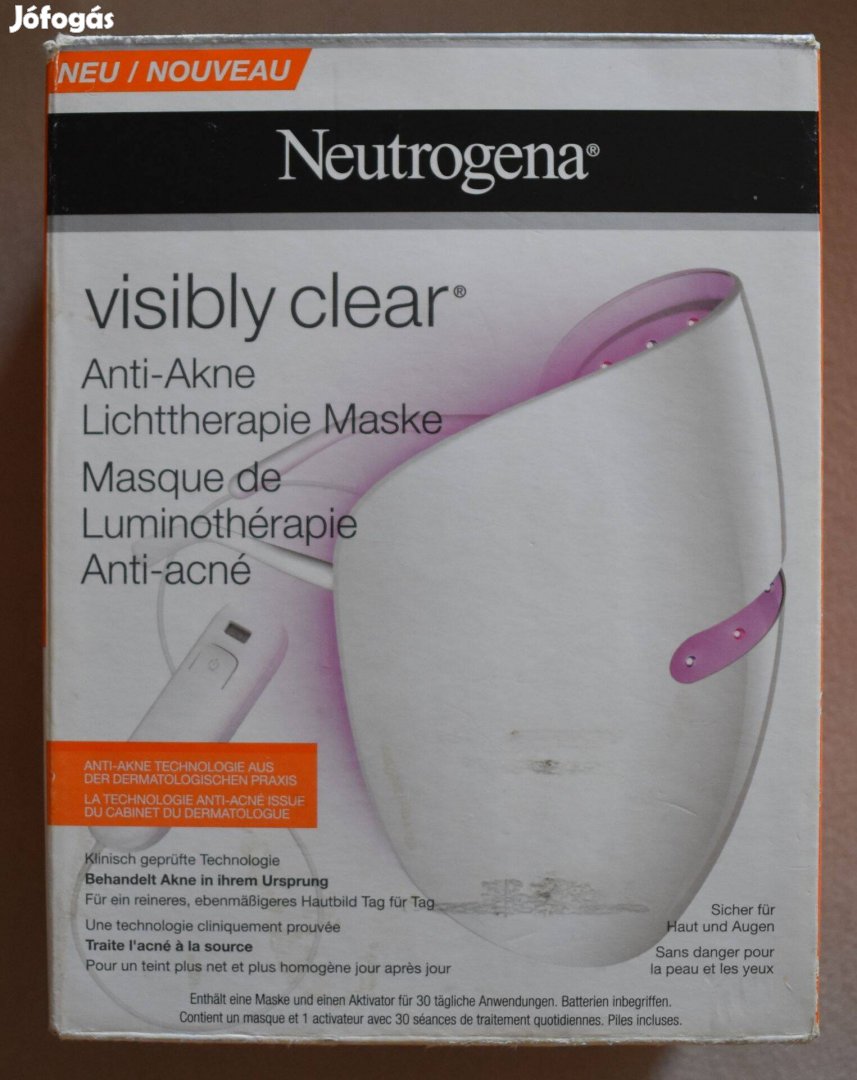 Neutrogena Visibly Clear Light Therapy maszk