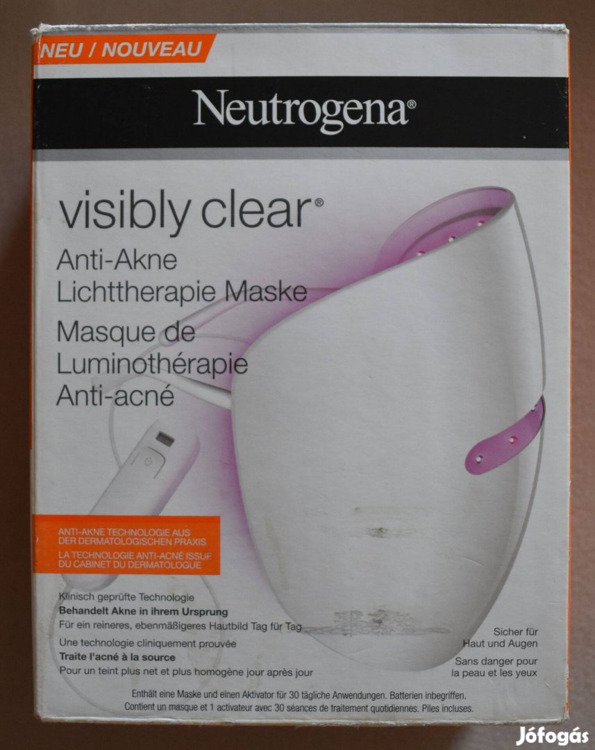 Neutrogena Visibly Clear Light Therapy maszk
