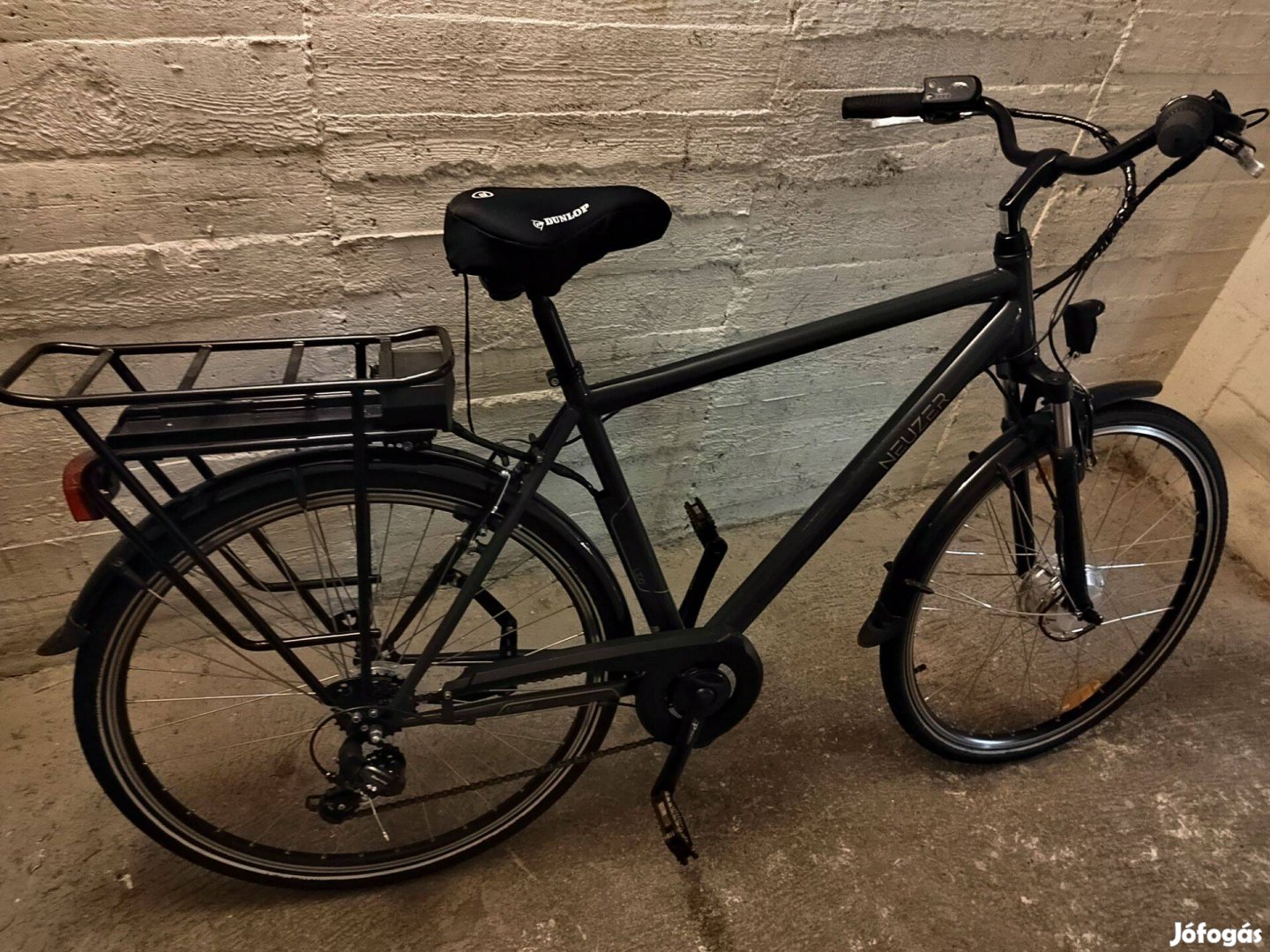 Neuzer Lido férfi E-bike szürke-barna 19"
