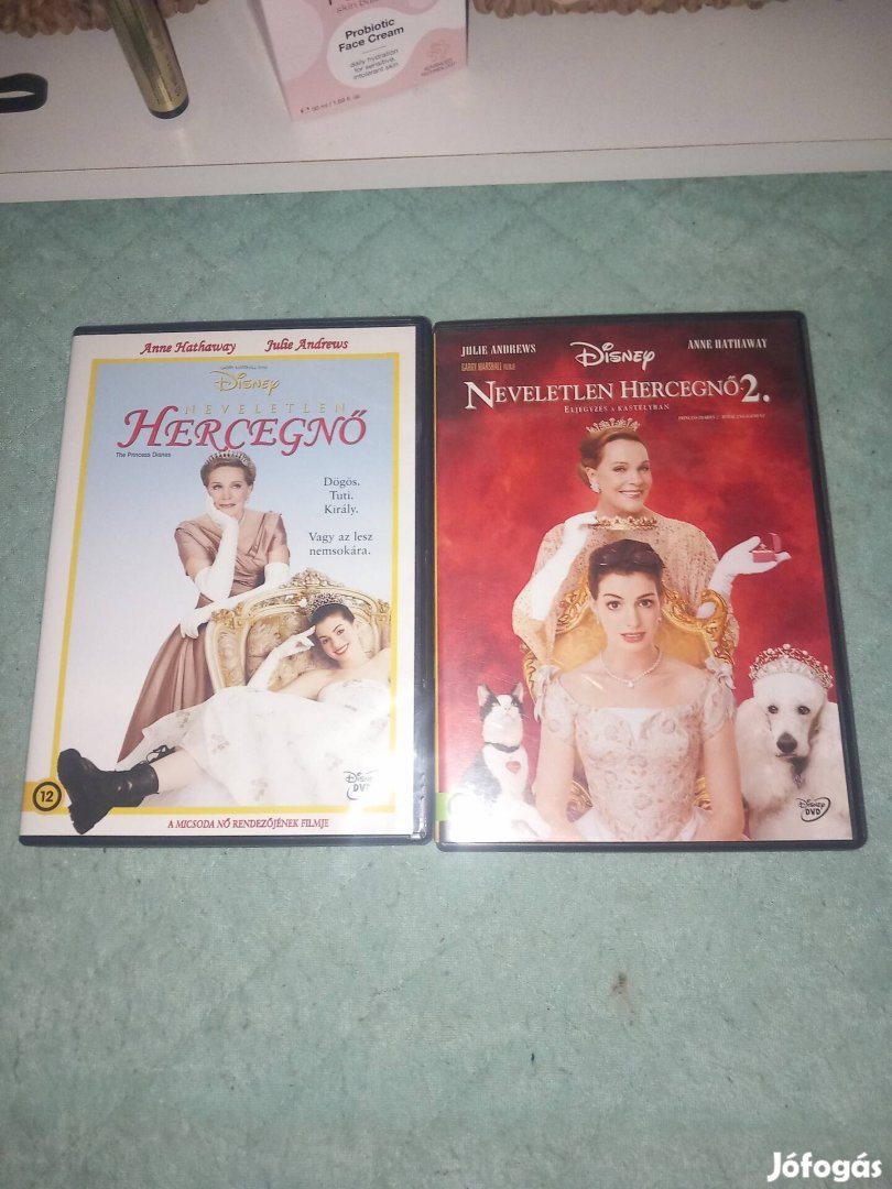 Neveletlen Hercegnő 1-2 DVD Film