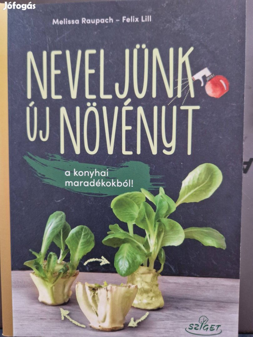 Neveljünk új növényt-könyv eladó