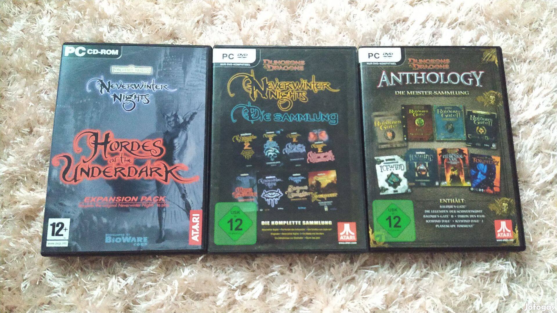 Neverwinter Nights kollekció+kiegészítő, Dungeons & Dragons Anthology