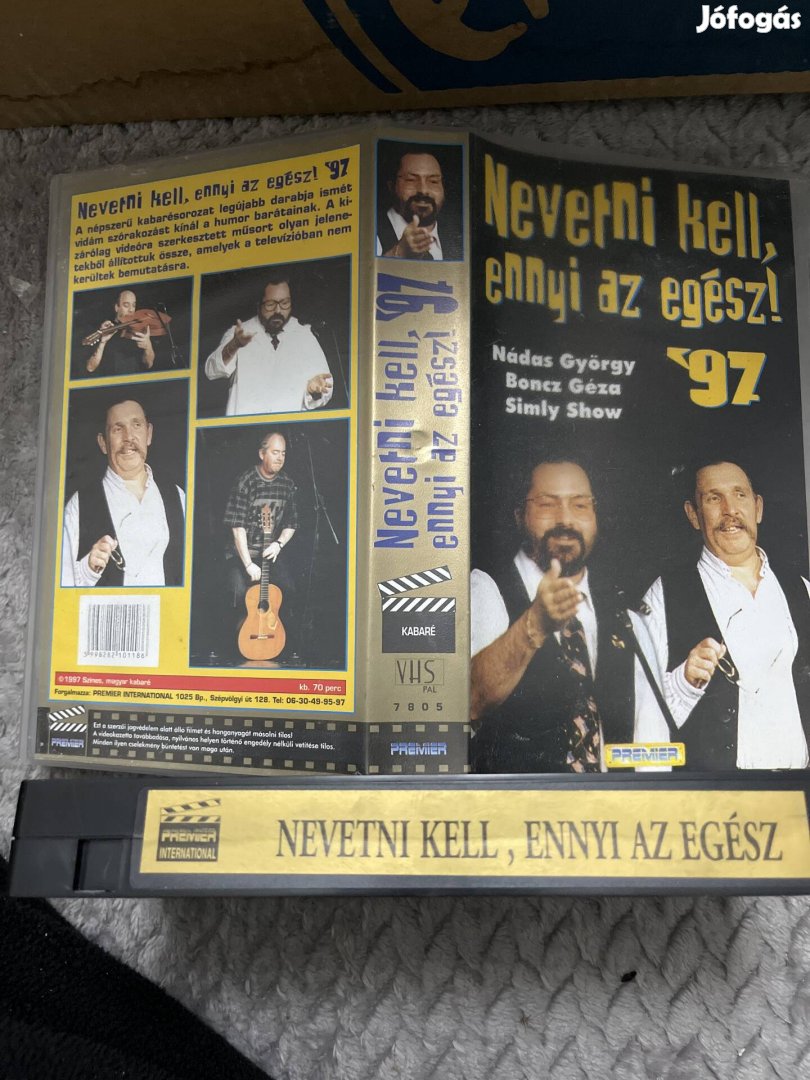 Nevetni kell ennyi az egész vhs kistok humor Markos