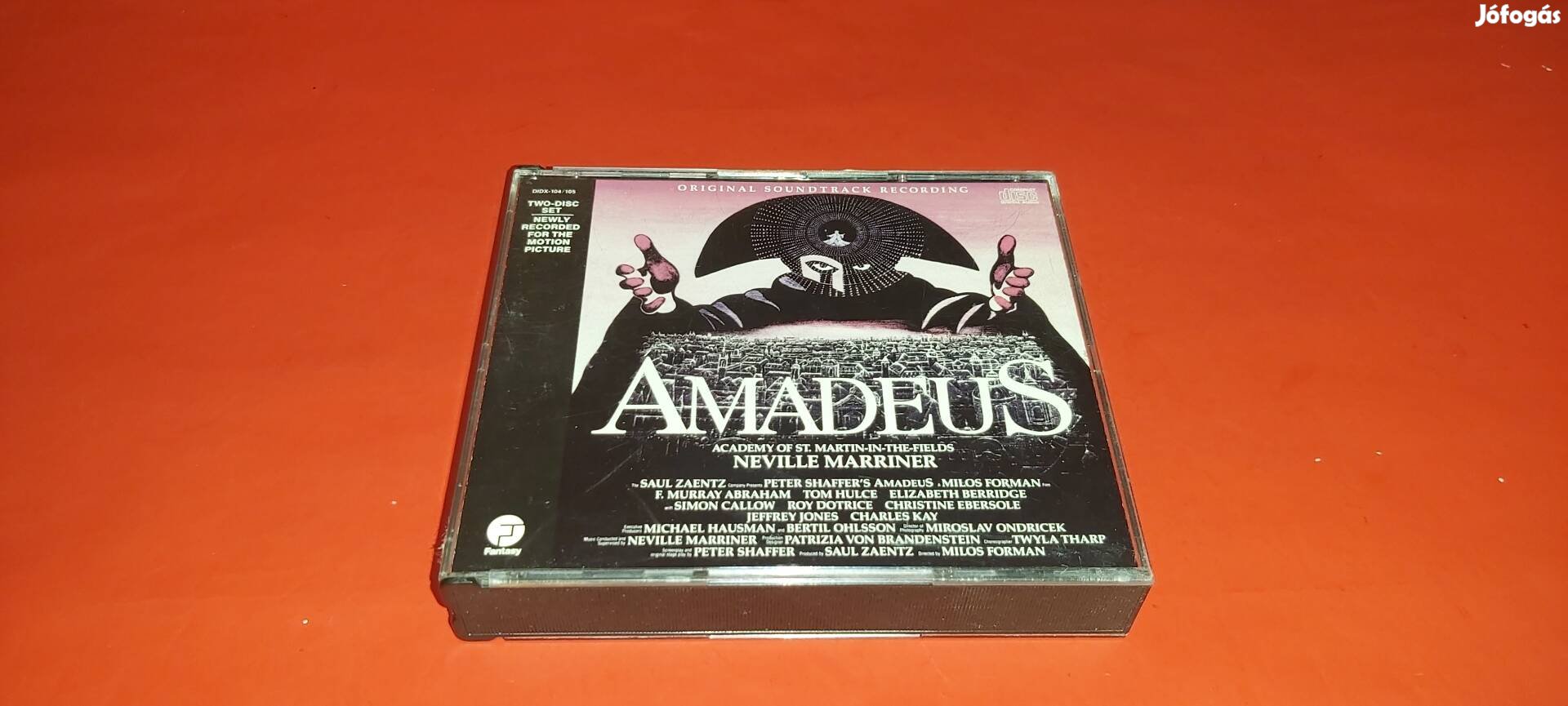 Neville Marriner Amadeus Soundtrack dupla Cd box U.S.A