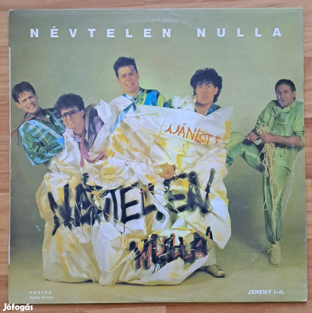 Névtelen Nulla bakelit lemeze újszerű állapotban