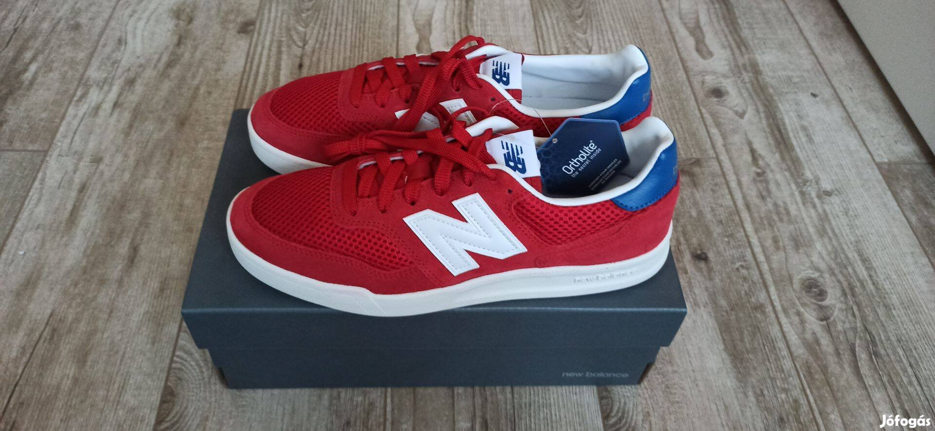 New Balance 300 cipő, sneaker 41,5-es, piros