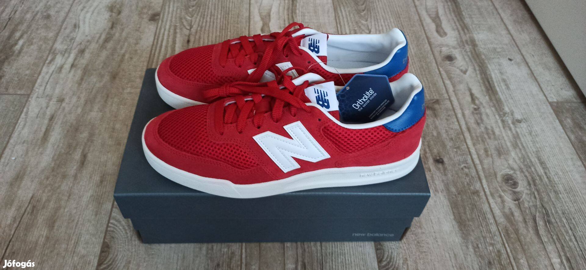 New Balance 300 cipő, sneaker 41,5-es, piros