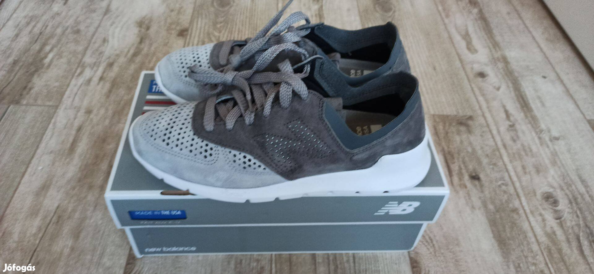 New Balance M997 MI USA cipő, sneaker új, 41.5, szürke