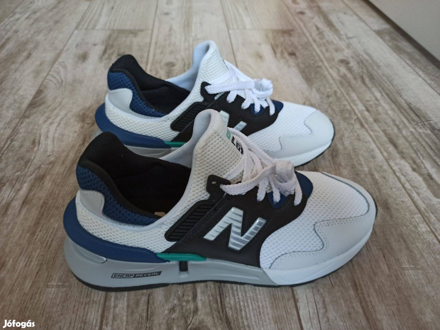 New Balance M997 cipő, sneaker 40-es, fehér-szürke-kék