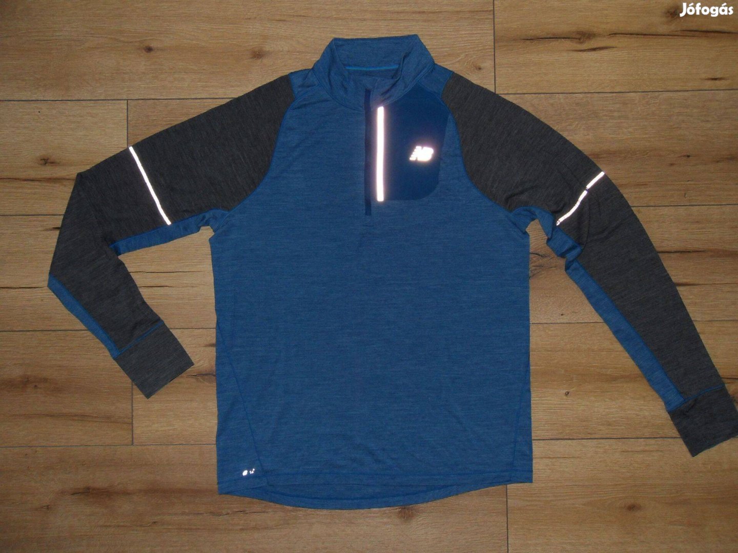 New Balance ffi 1/4ZIP Gyapjú Futó aláöltözet L