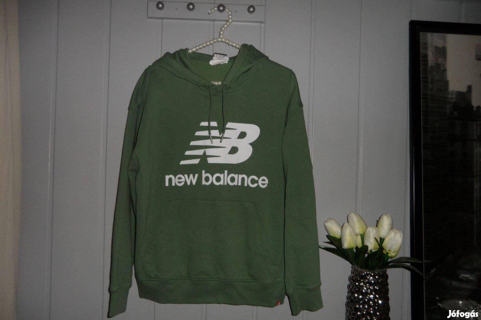 New Balance pamut női pulóver - melegítőfelső S méret