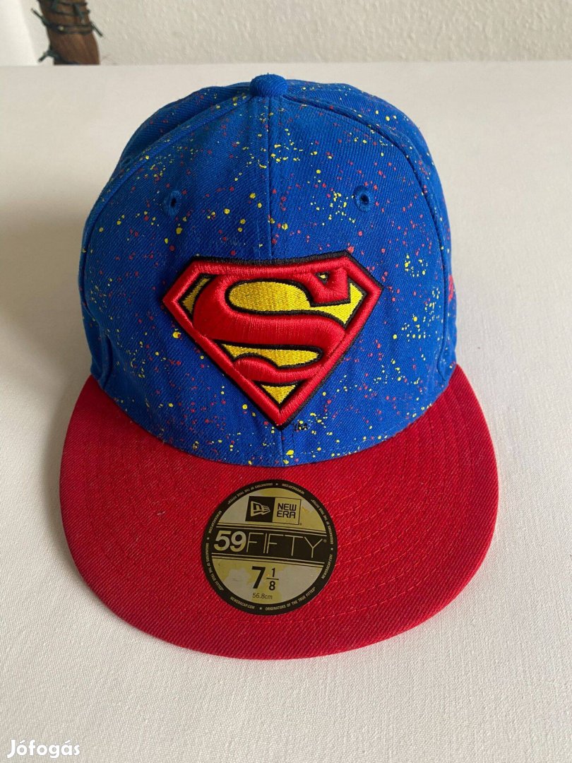 New Era 59Fifty DC Comics Superman sapka 7 1/8-os