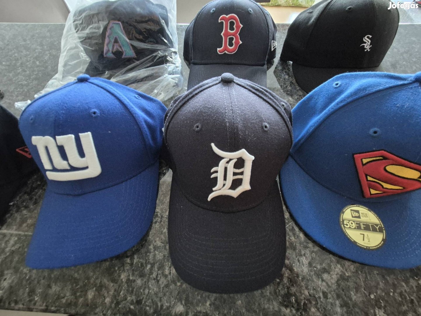 New Era baseball sapkák mlb, nfl giants, red sox, tigers, packers