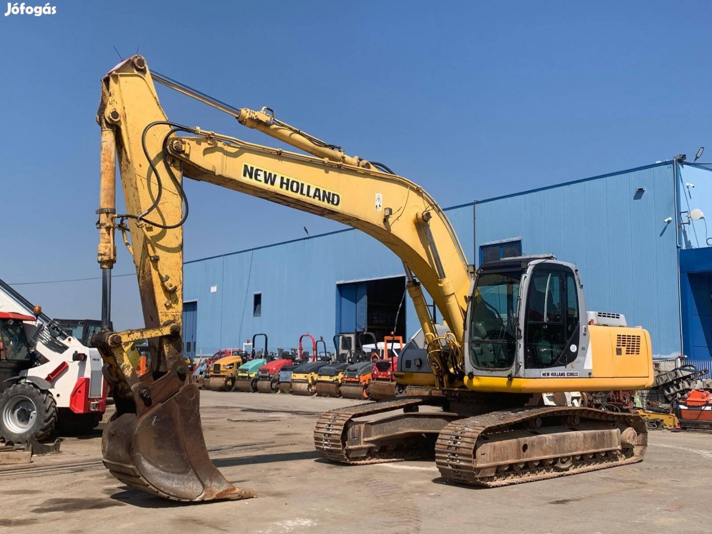 New Holland Kobelco E265 lánctalpas kotró