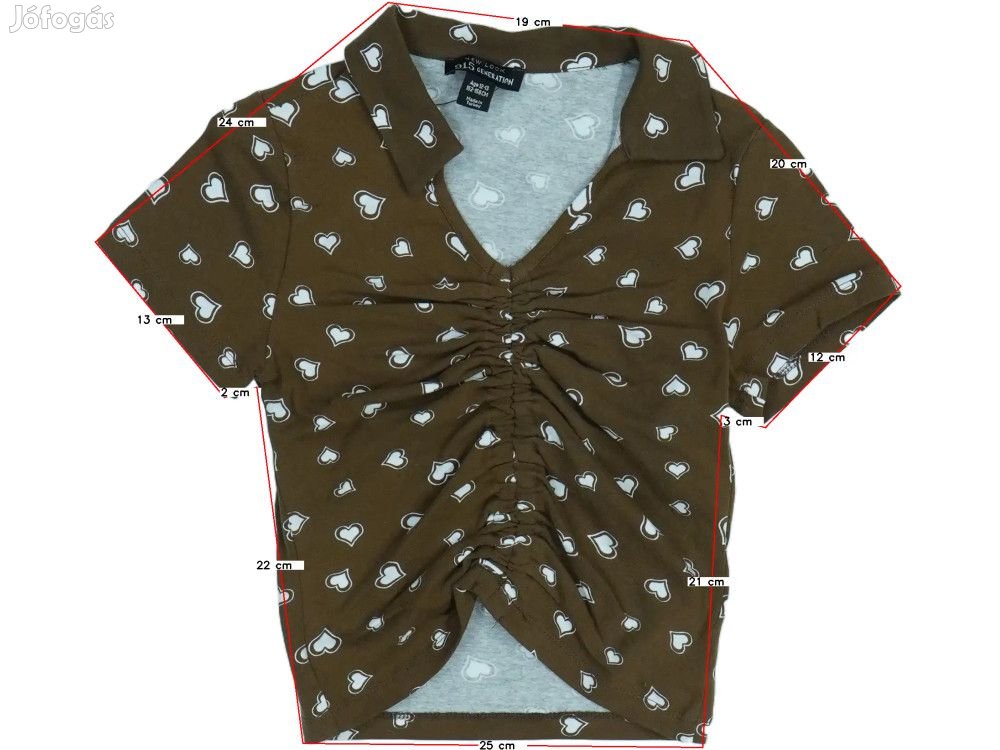 New Look Új (címkés) Lány Póló (Méret: 158)