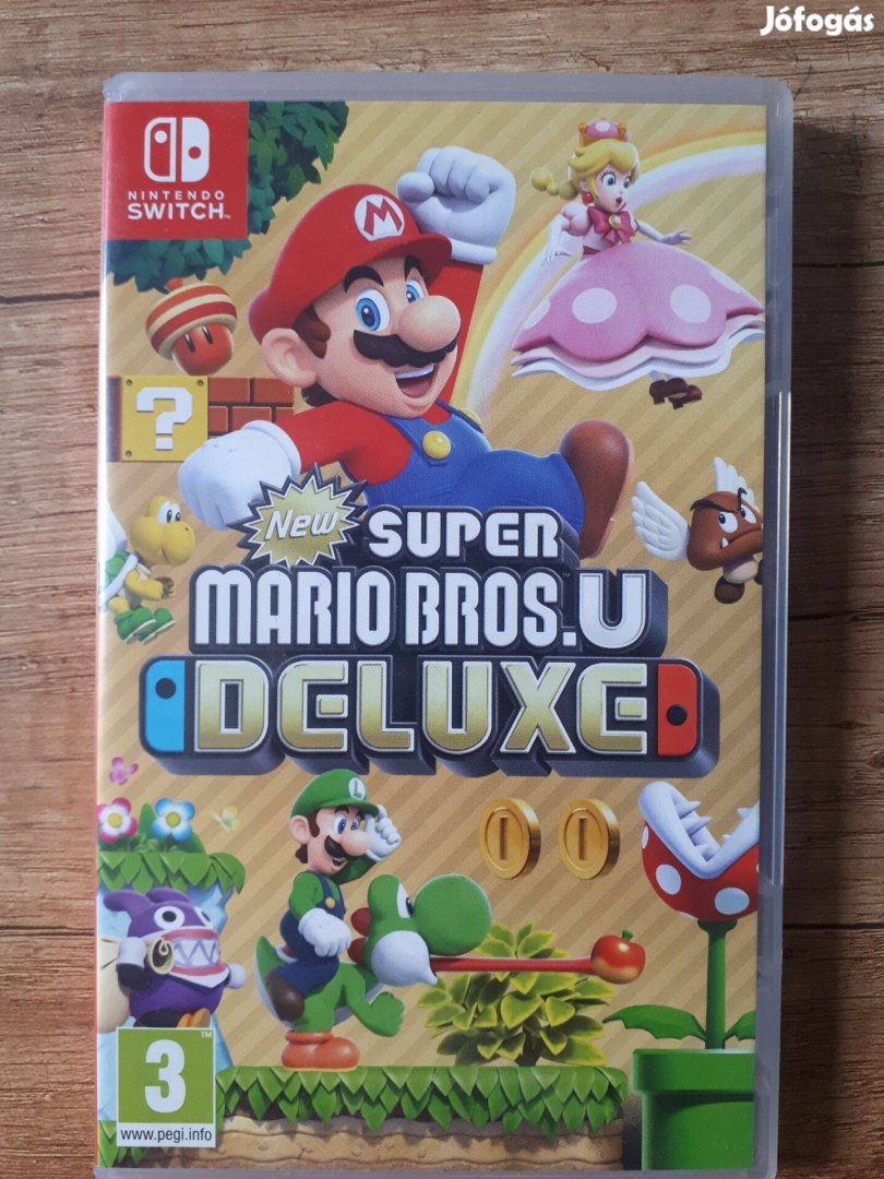 New Super Mario BROS U Deluxe nintendo switch játék,eladó,csere is