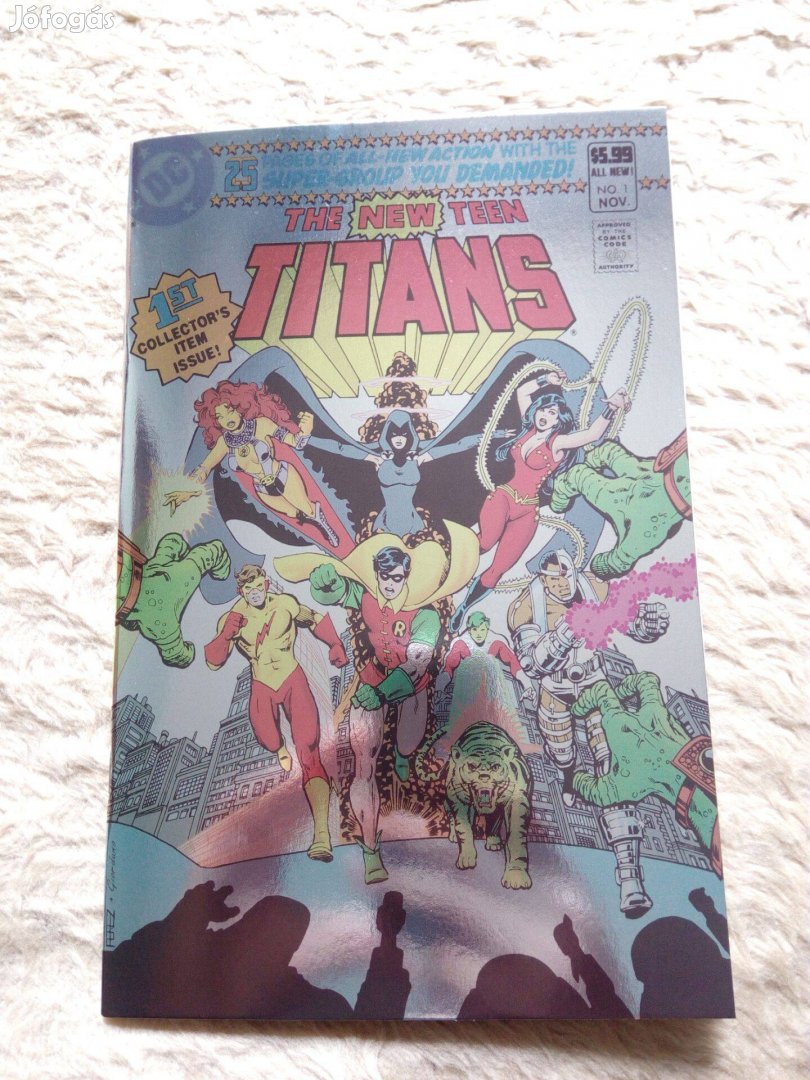 New Teen Titans/Tini Titánok Facsimile Edition DC képregény 1. szám!