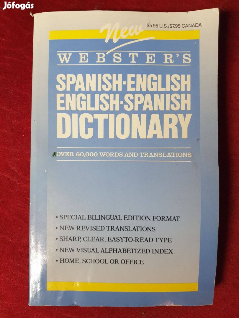 New Webster's Dictionary / Spanish-English - English-Spanish