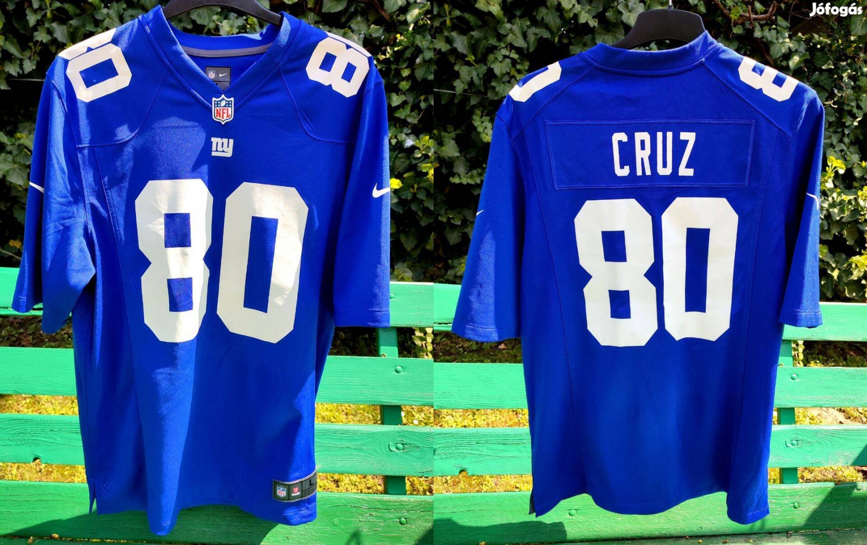 New York Giants - Victor Cruz eredeti Nike NFL mez (L)