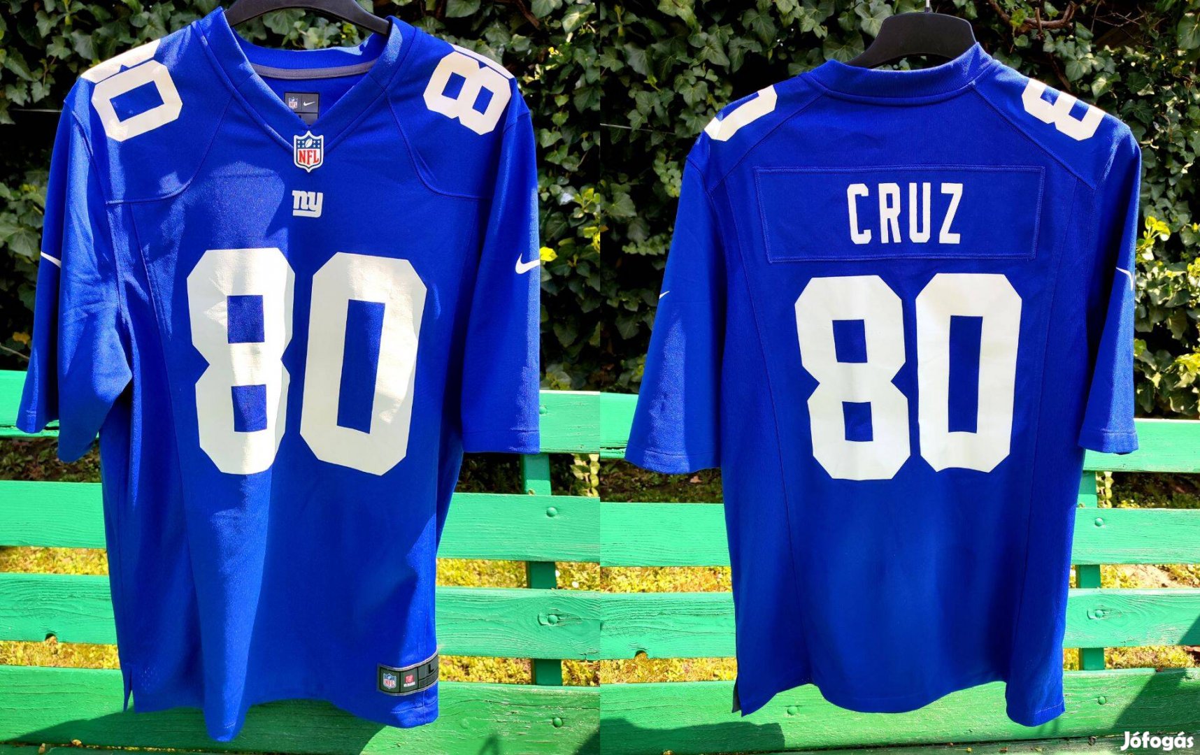 New York Giants - Victor Cruz eredeti Nike NFL mez (L)