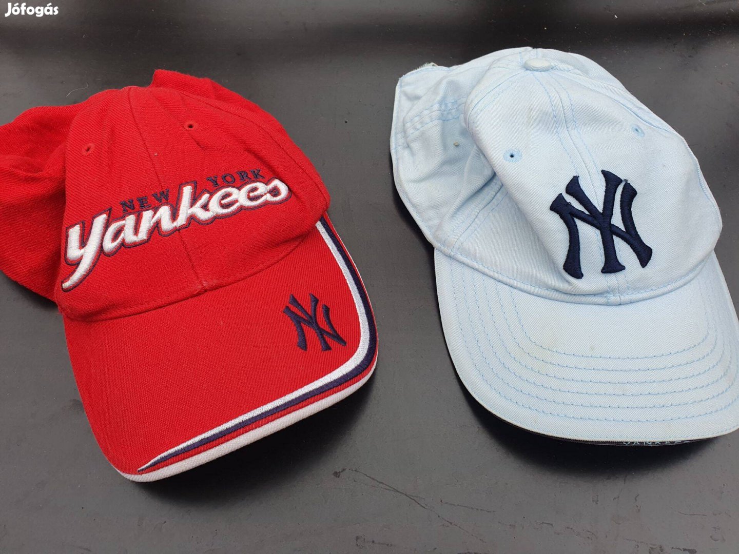 New York Yankees baseball sapkák -piros, világoskék, uniszex
