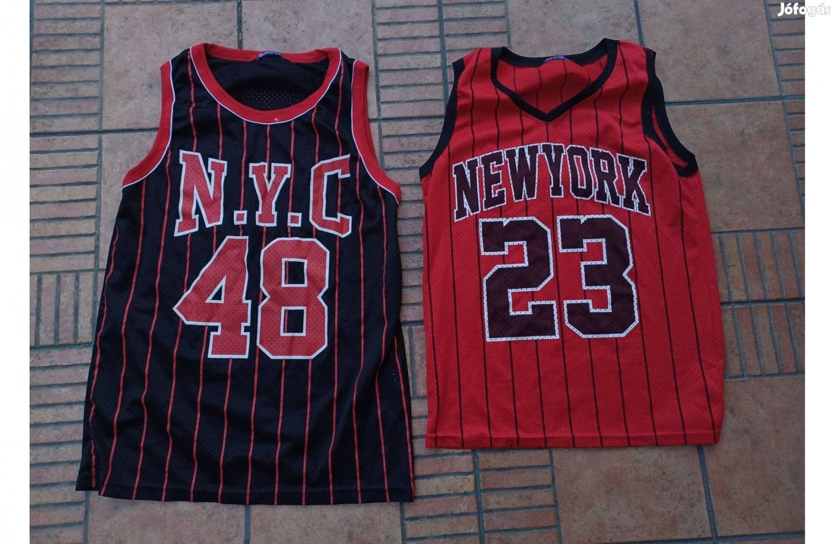 New York amerikai kosárlabda mez M XL 2db