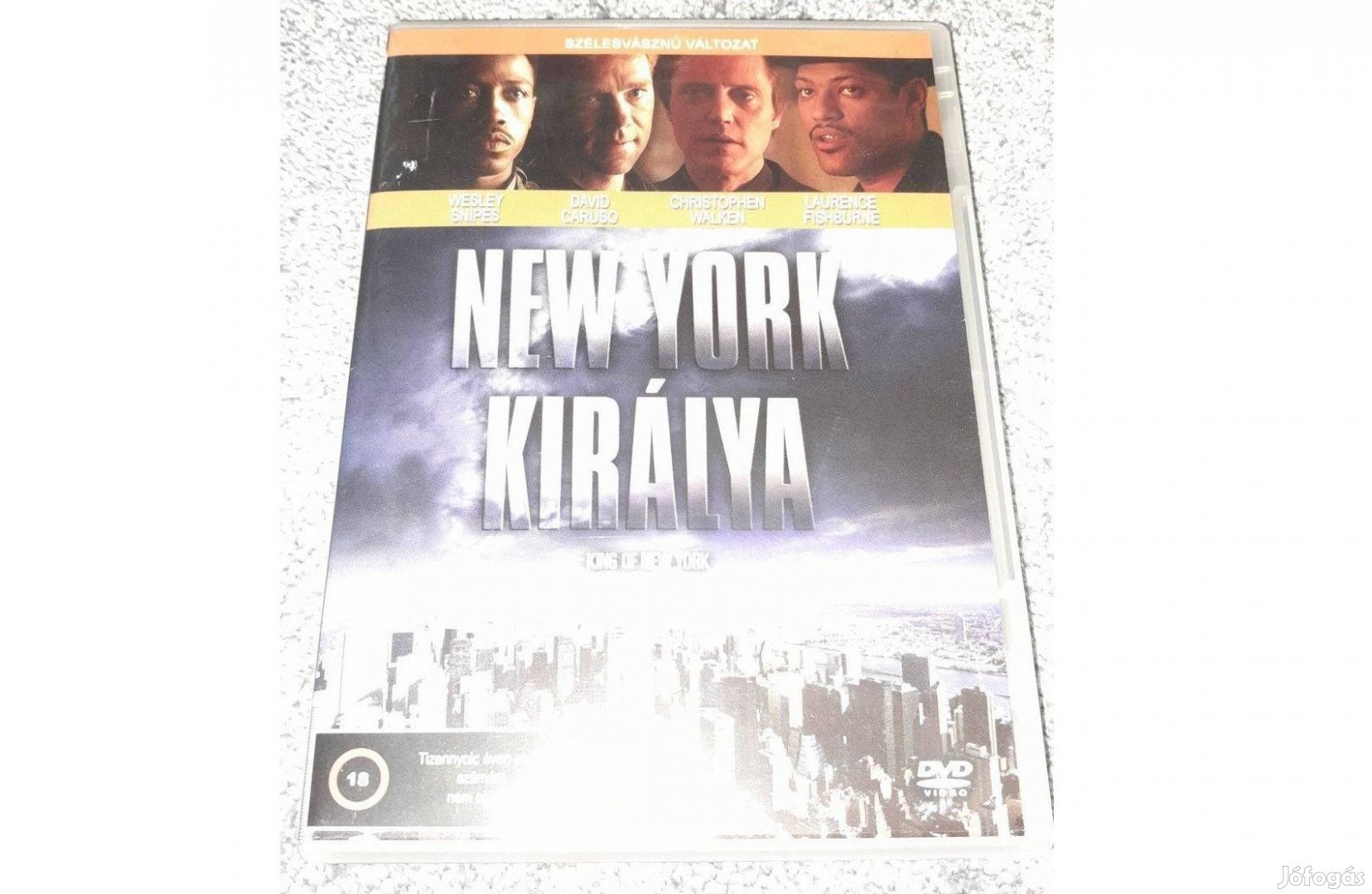 New York királya DVD (1990) Szinkronizált Karcmentes lemez