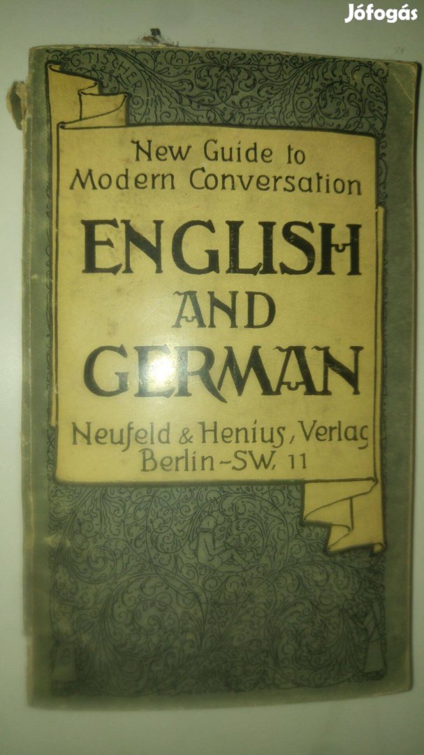 New guide to modern conversation in English and German (angol és német