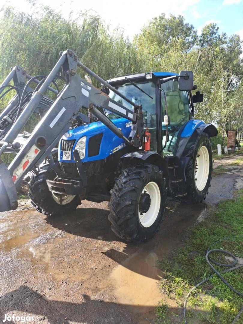 New holland T6010 rakodóval!