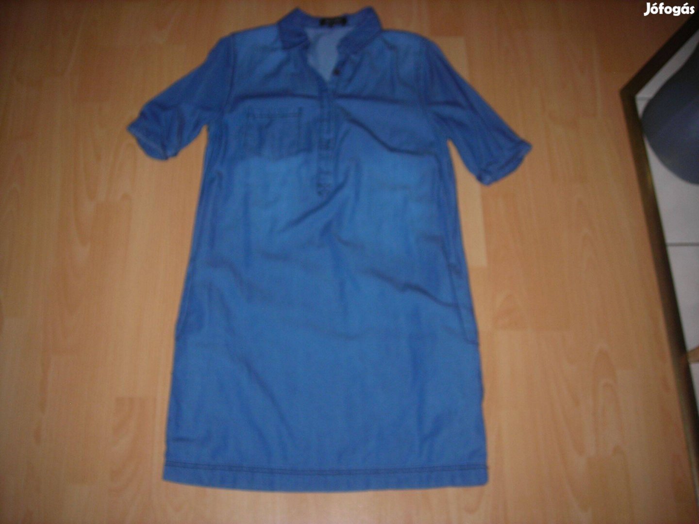 New look csinos zsebes női farmer ruha farmerruha 36 38